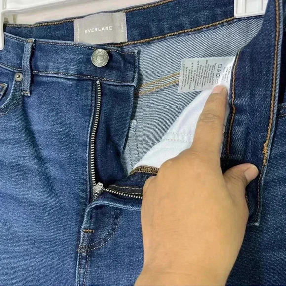 Everlane The Mid Rise Skinny Jean Ankle Size 29 - Picture 9 of 10